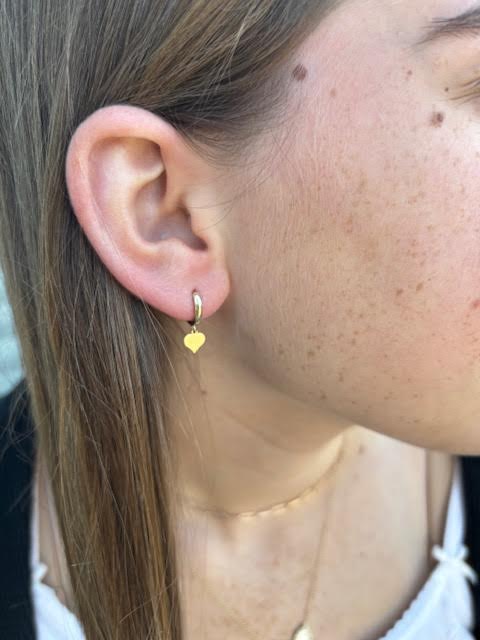 Popular New 14k Yellow Gold Cutie Earrings