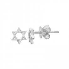 Load image into Gallery viewer, 14K Gold Star of David Mini Stud (Sold As Single)
