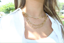 Load image into Gallery viewer, 14K Yellow Gold Oval Link Necklace
