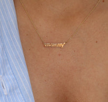 Load image into Gallery viewer, 14K Yellow Gold Small Mommy Necklace
