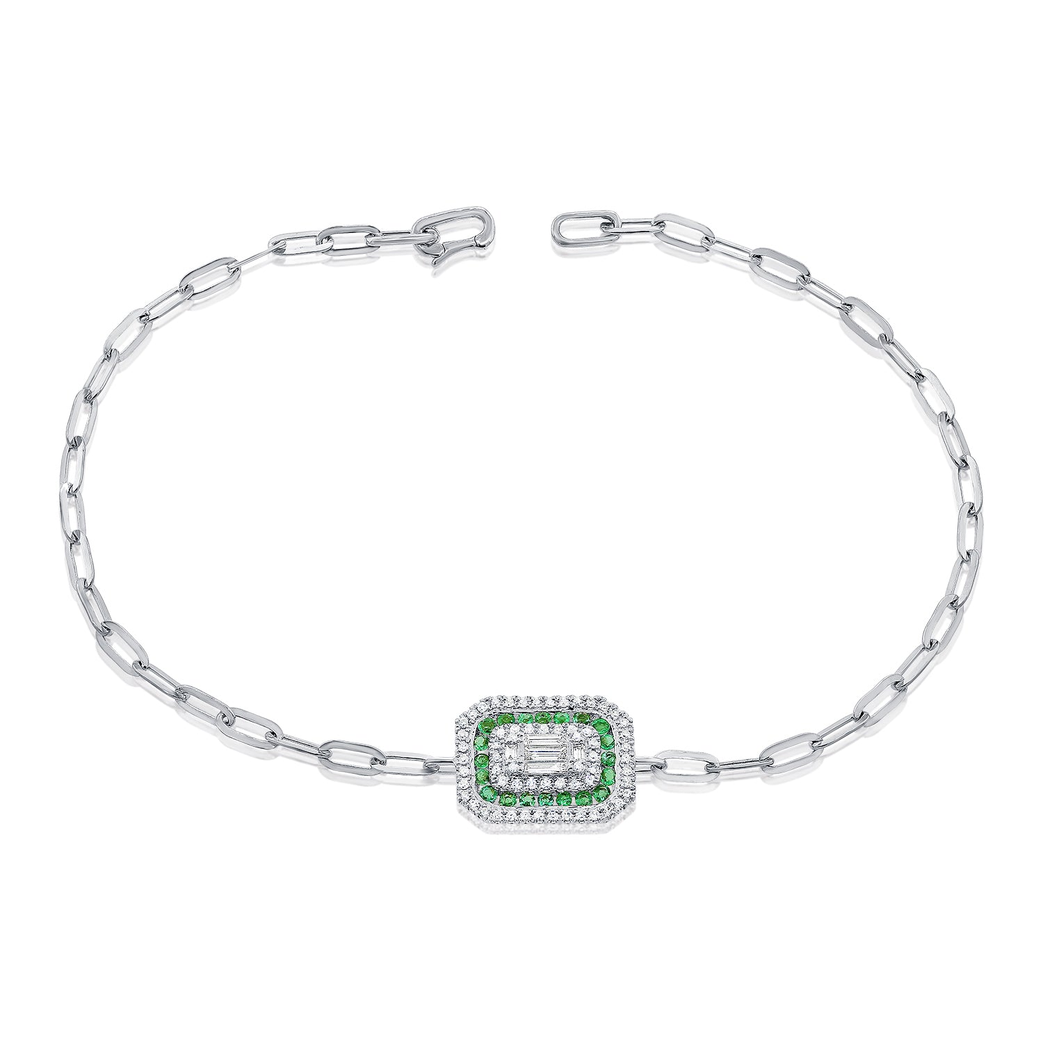 DREAMJWELL - Beautiful Cz White-emerald Designer Bracelet DJ21110 –  dreamjwell